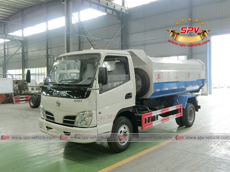 Side Loader Refuse Truck Dongfeng - LF